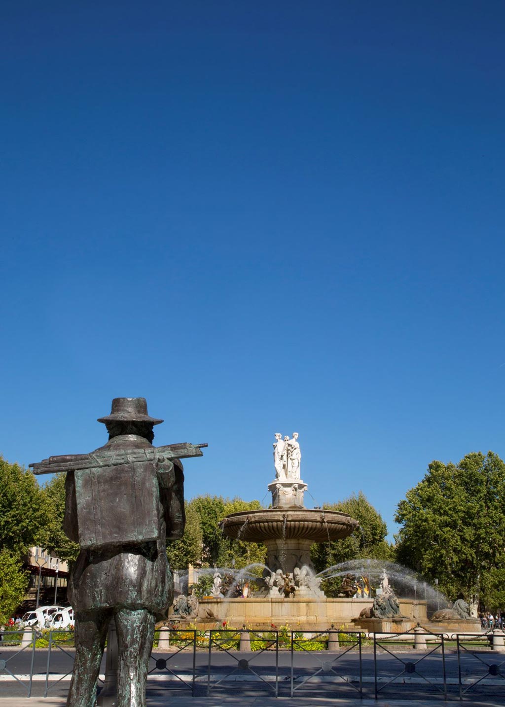Statue Cézanne - Crédit Sophie Spiteri